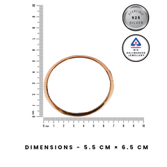 92.5 Sterling Silver Rose Gold 