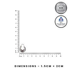 92.5 Sterling Silver Dual-Tone 