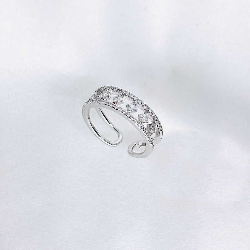 Sterling Silver ring Matrix Band