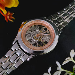 Men’s 92.5 Sterling Silver Pink & White 