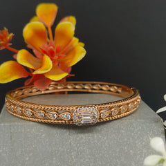 92.5 Silver Rose Gold-Tone 