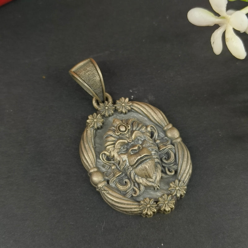 92.5 Sterling Silver Lord Hanuman 