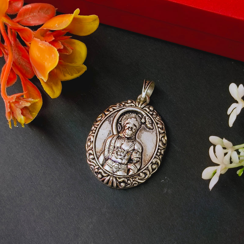 92.5 Sterling Silver Lord Hanuman 