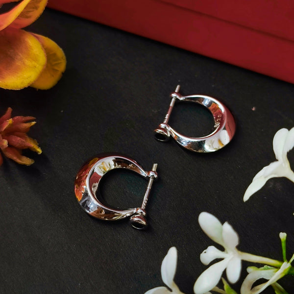 92.5 Sterling Silver Bold Crescent 