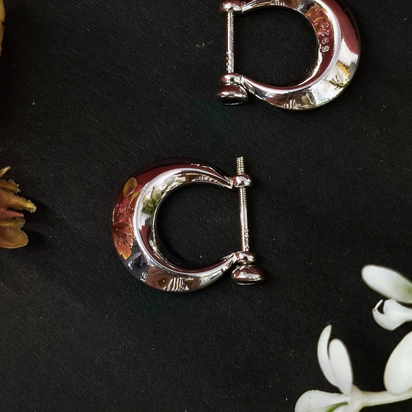 92.5 Sterling Silver Bold Crescent 