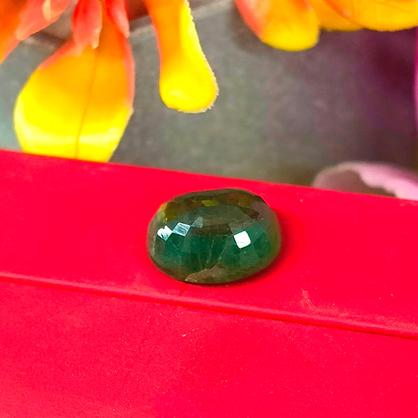 Natural Emerald (Panna) Gemstone – Oval Cut Certified Green Stone