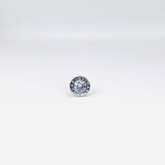 Silver Bvlgari Solitaire Top