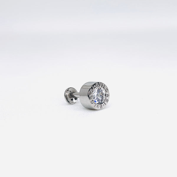 Silver Bvlgari Solitaire Top