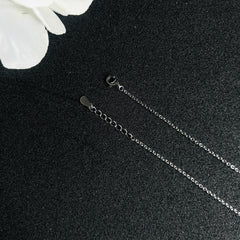 Sterling Silver Delicate Leaf Anklet