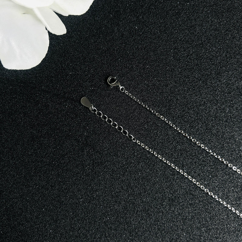 Sterling Silver Delicate Leaf Anklet