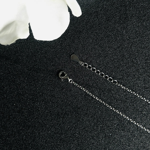 Sterling Silver LeafAura Anklet