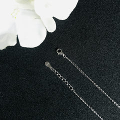 Sterling Silver Audi Inspired Anklet