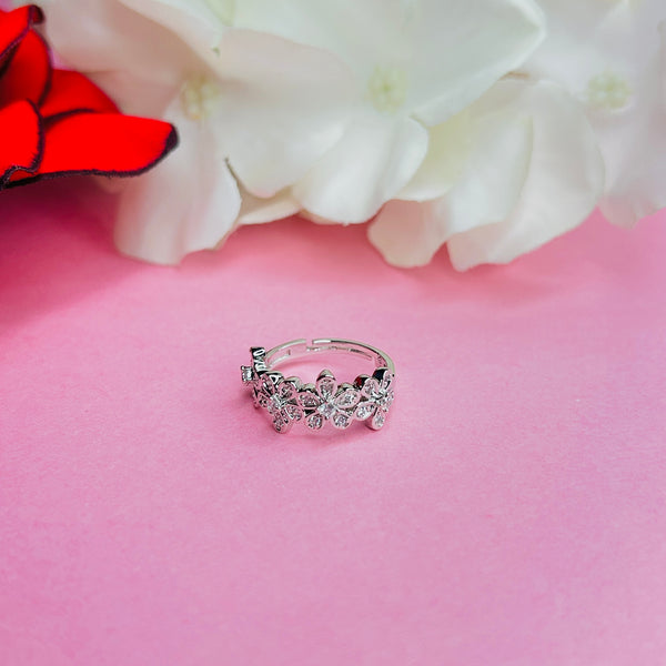 Sterling silver Garden Bloom Silver Ring