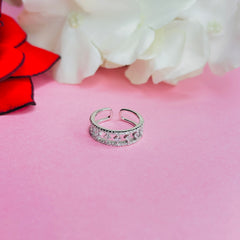 Sterling Silver ring Matrix Band