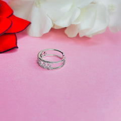 Sterling Silver ring Matrix Band