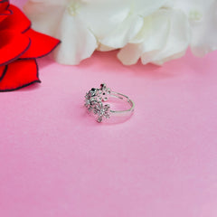 Sterling silver Garden Bloom Silver Ring