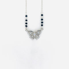 Silver Butterfly Bliss Mangalsutra