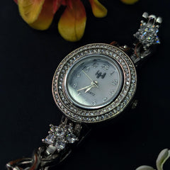 92.5 Sterling Silver Infinity Star Tennis Watch