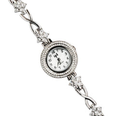 92.5 Sterling Silver Infinity Star Tennis Watch