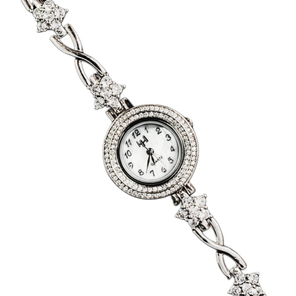 92.5 Sterling Silver Infinity Star Tennis Watch