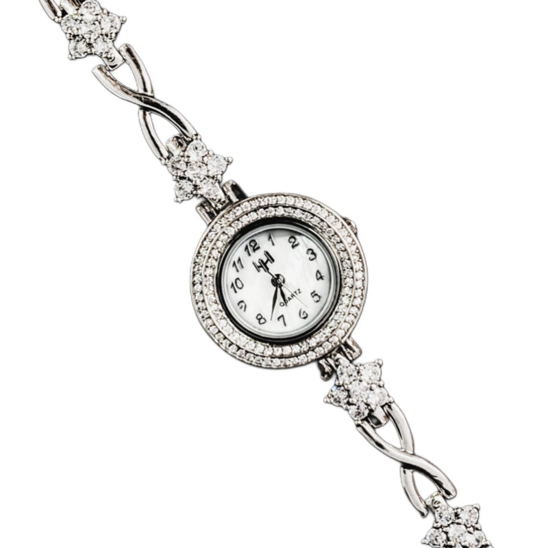 92.5 Sterling Silver Infinity Star Tennis Watch