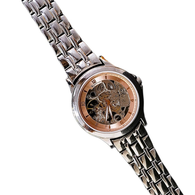 Men’s 92.5 Sterling Silver Pink & White 