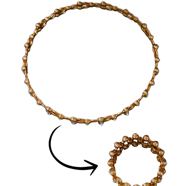 Magic 2-in-1 Convertible Ring-to-Bracelet Statement Piece