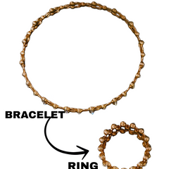 Magic 2-in-1 Convertible Ring-to-Bracelet Statement Piece