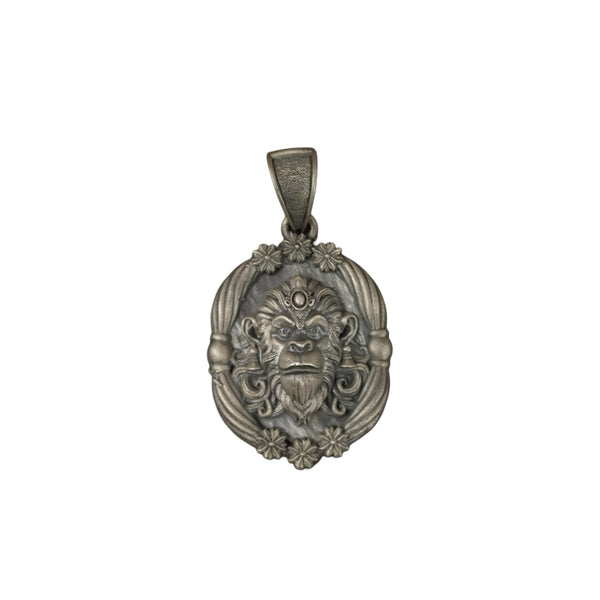 92.5 Sterling Silver Lord Hanuman 
