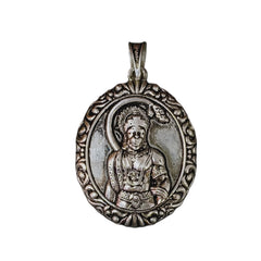 92.5 Sterling Silver Lord Hanuman 