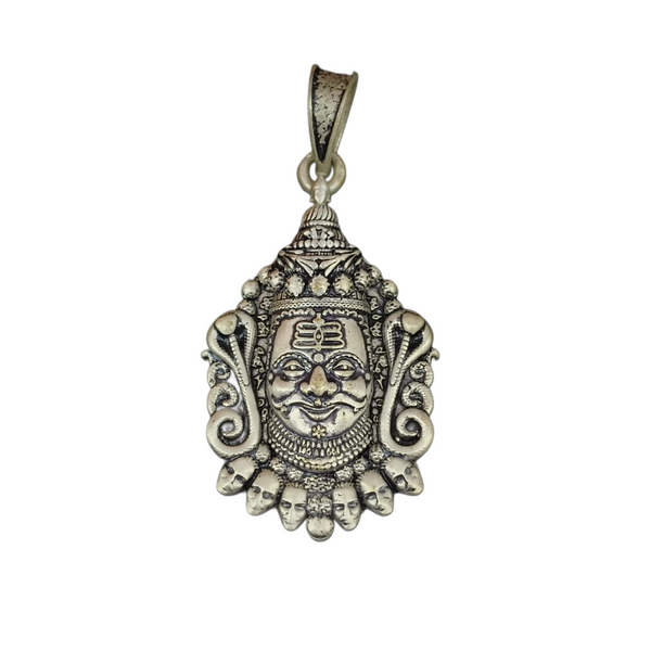 92.5 Sterling Silver Lord Shiva 