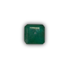 Natural Green Emerald Octagon Step-Cut Loose Gemstone