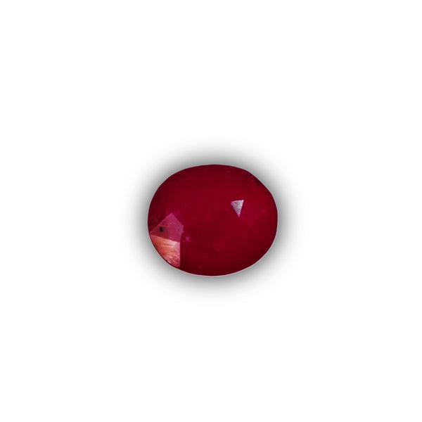 Natural Pink Ruby Oval-Cut Loose Gemstone