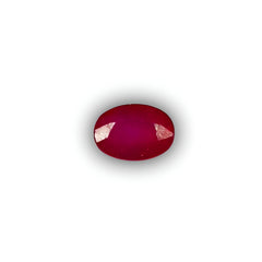Natural Pink Ruby Oval-Cut Loose Gemstone