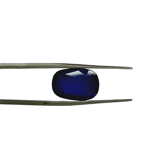 Natural Blue Sapphire (Neelam) Oval-Cut Loose Gemstone