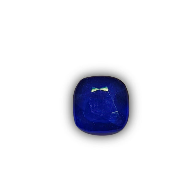 Natural Blue Sapphire (Neelam) Cushion-Cut Loose Gemstone