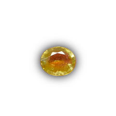 Natural Yellow Sapphire (Pukhraj) Oval-Cut Loose Gemstone