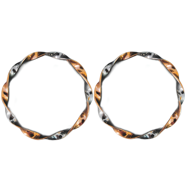 Rukmi’s 92.5 Rose Gold Plated Silver Bangles –