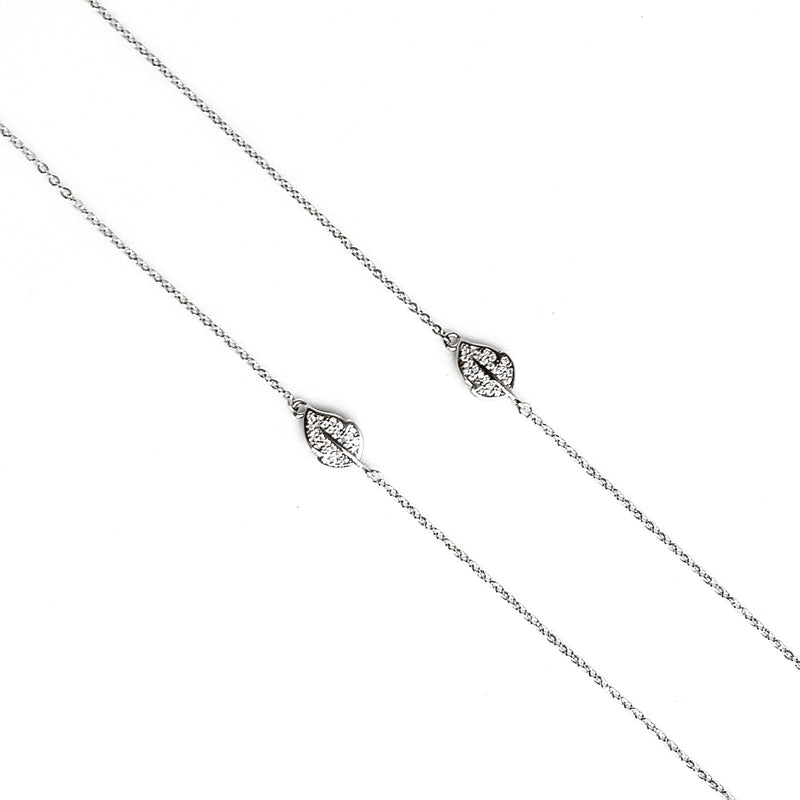 Sterling Silver Leafloom Anklet