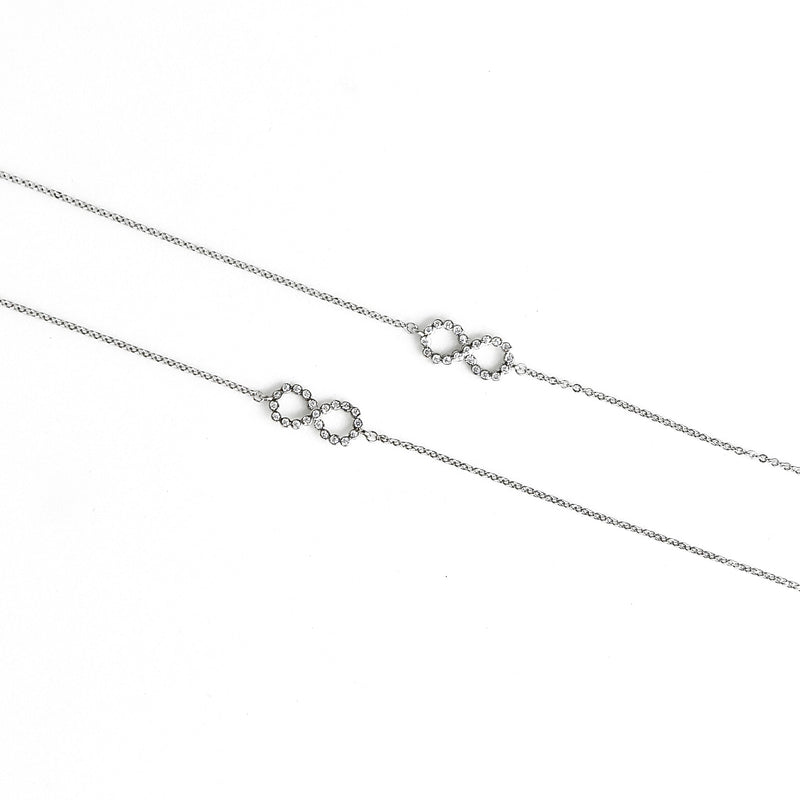 Sterling Silver infinity Anklet