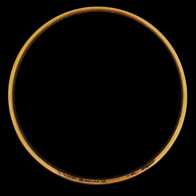 Classic Gold-Plated Kada Bangle for Women