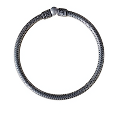 92.5 Sterling Silver Designer Kada for Men & Women