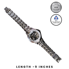 Men’s 92.5 Sterling Silver Skelzo Automatic Watch
