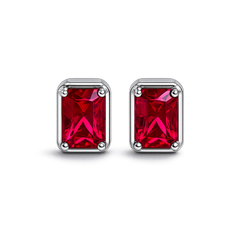 Silver Ruby solitaire Top